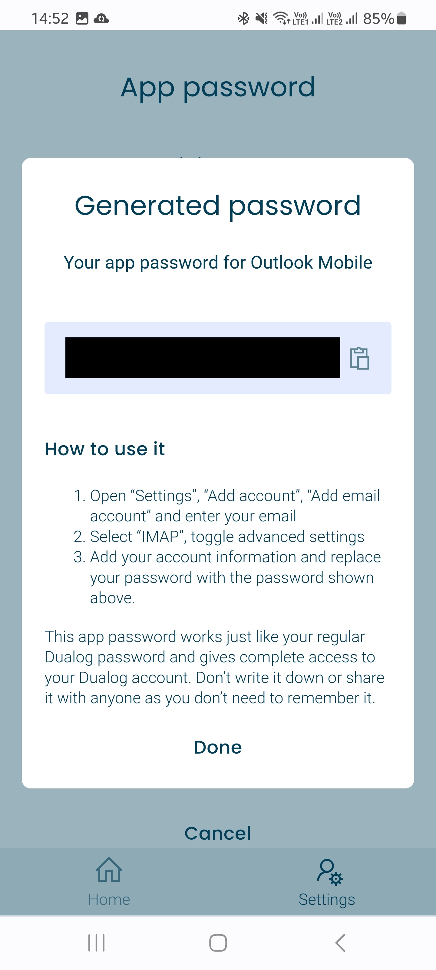 Dualog Crew Portal 4 Generated App Password.jpg